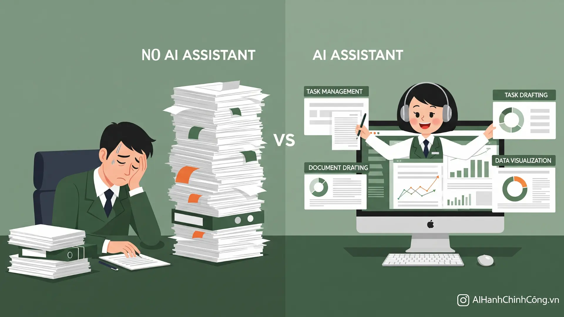 AI cách mạng hóa hành chính cấp xã Giảm 50% thời gian, tăng hiệu suất đột phá 2
