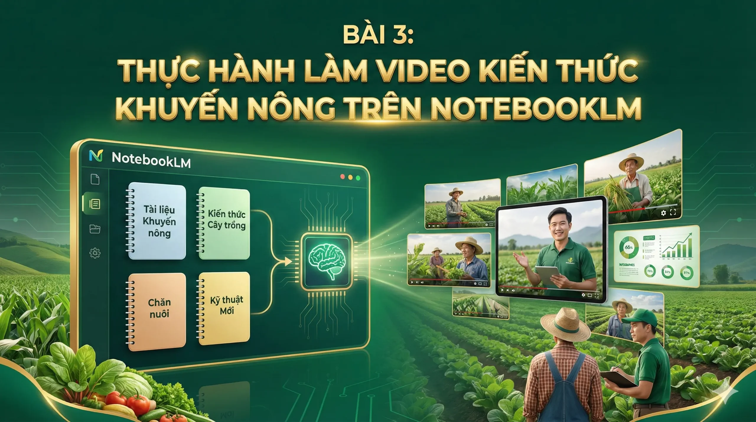 Cách sử dụng Trợ lý AI tạo lệnh làm Infographic siêu nhanh trên NotebookLM 3