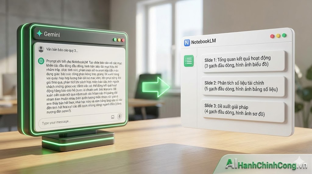 Tuyệt chiêu tạo Slide thuyết trình tự động chuẩn chuyên gia bằng Trợ lý AI trên NotebookLM cho cán bộ năm 2026 2