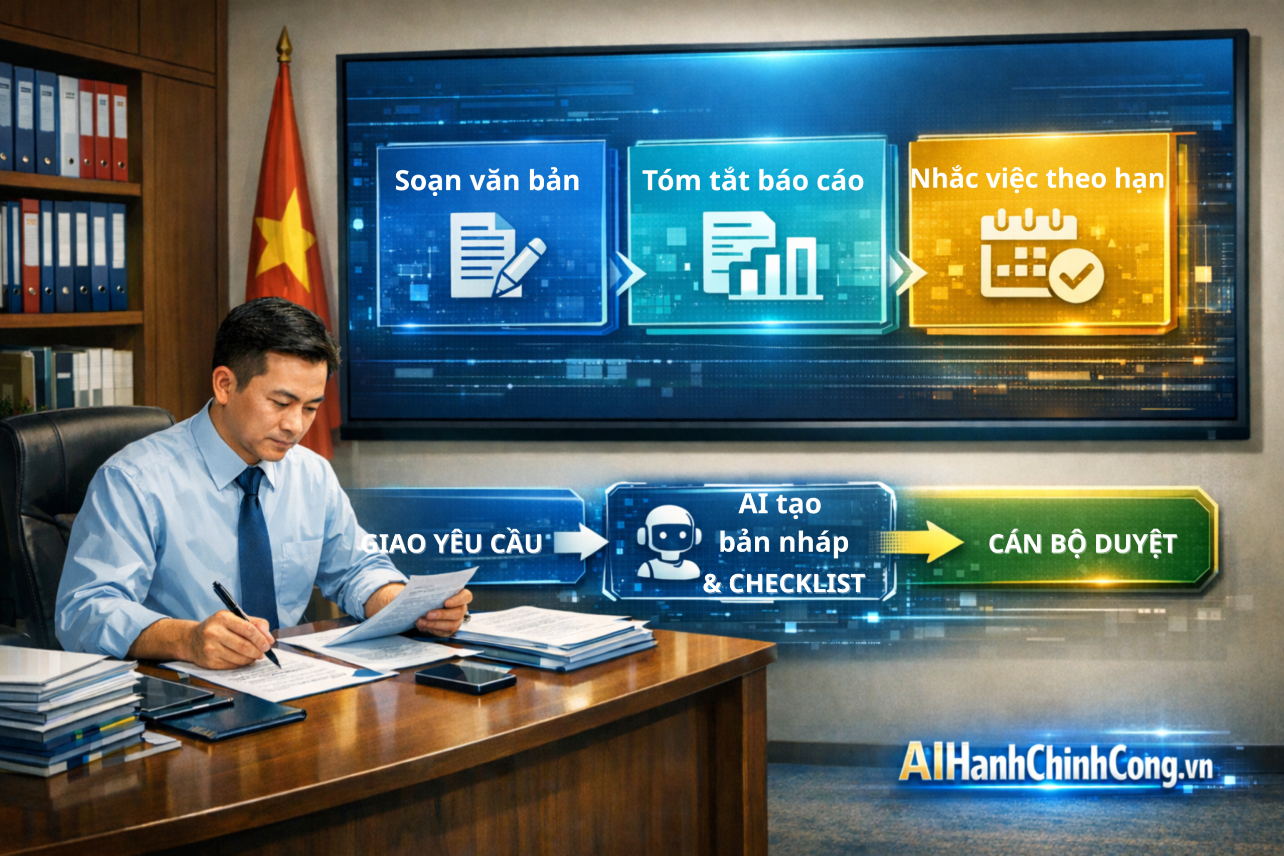 Cách áp dụng Google Antigravity giúp văn phòng cơ quan nhà nước soạn văn bản, tổng hợp báo cáo nhanh năm 2026 2