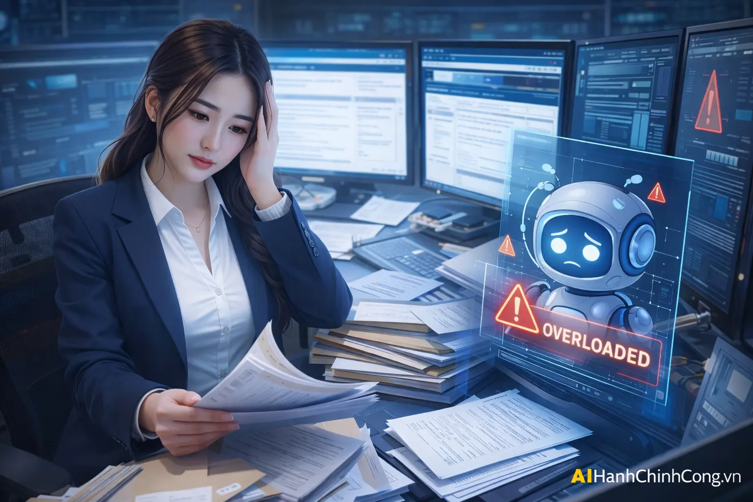 Những hạn chế của AI thông thường trong việc xử lý văn bản hành chính khối lượng lớn