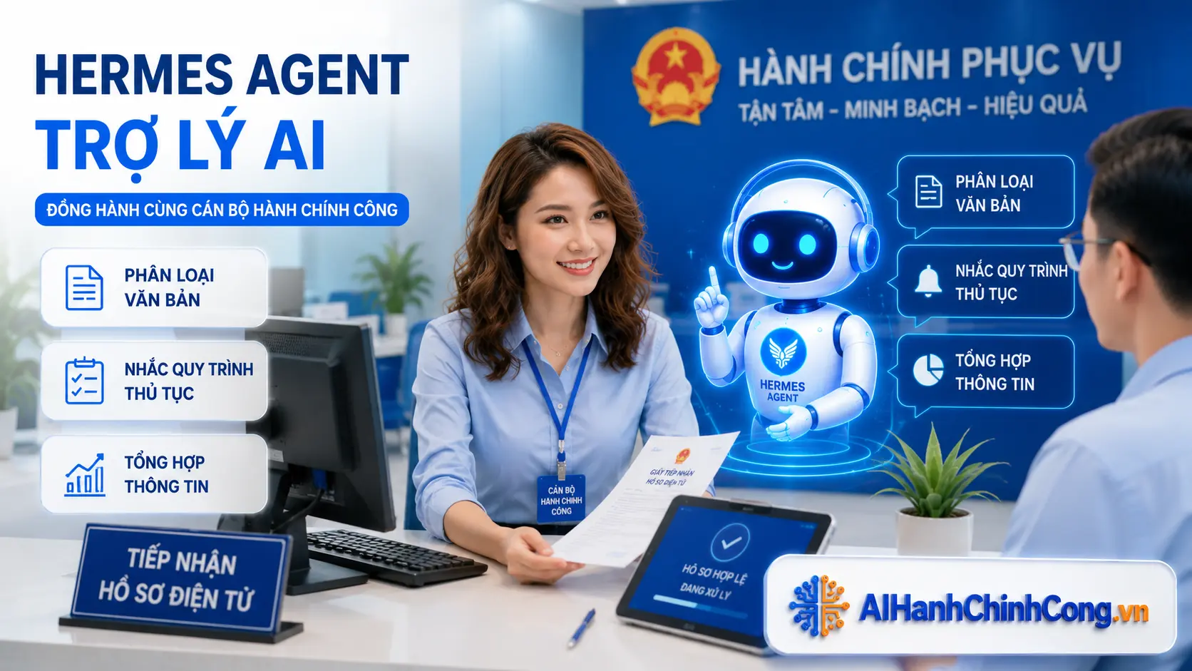 Hermes Agent là gì Giải thích dễ hiểu cho cán bộ hành chính công 2