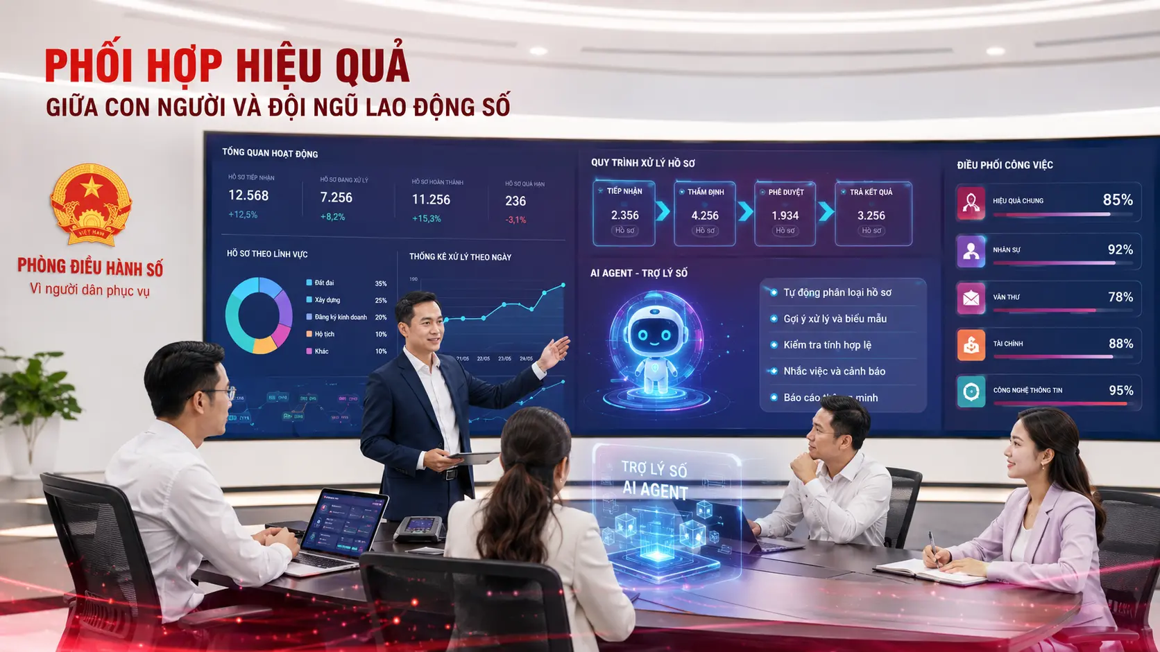 Nên dùng “Đội ngũ lao động số” trong tổ chức hành chính công như thế nào cho hiệu quả 2