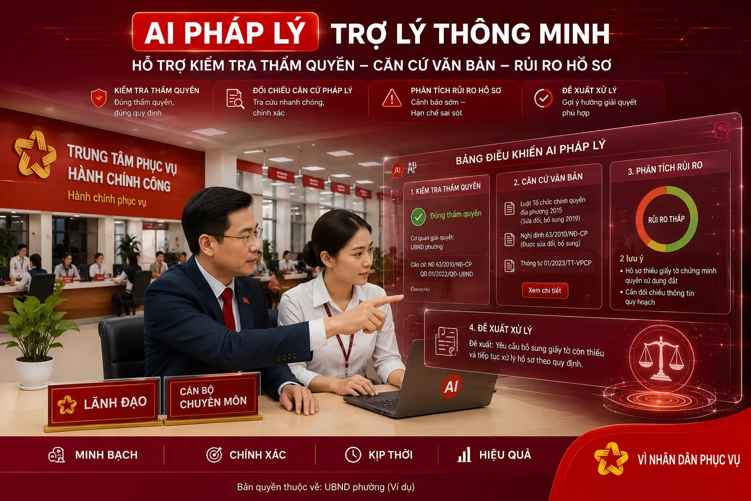 Vì sao cấp xãphường cần Sổ tay pháp lý AI sau khi vận hành chính quyền địa phương 2 cấp 2